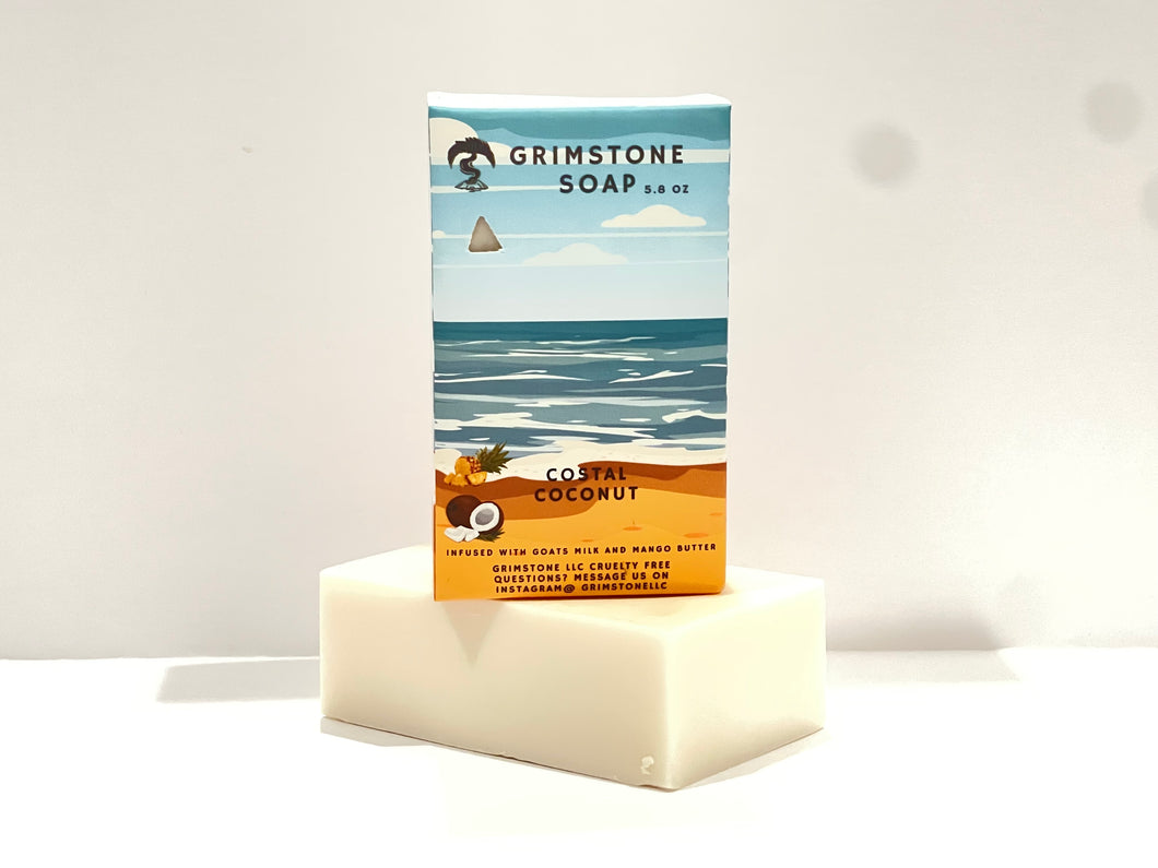 COSTAL COCONUT BAR SOAP